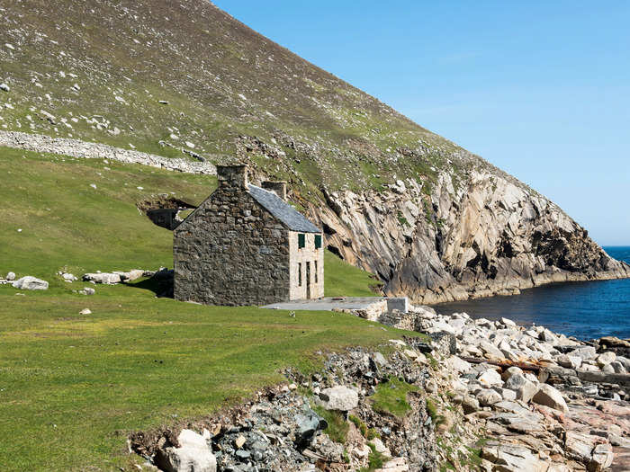 Residents of St. Kilda in Scotland were evacuated in 1930 and never returned.