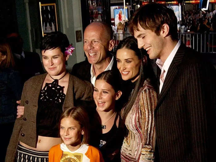 September 24, 2005: Demi Moore married Ashton Kutcher at their home, with Willis in attendance.