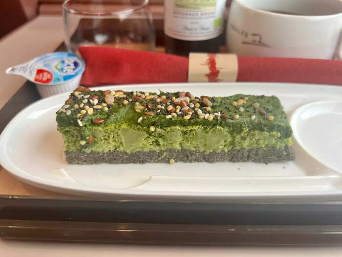 Having never had broccoli mousse before, the taste was different than anything I