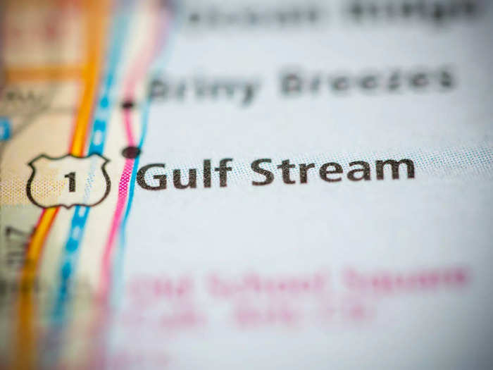16. Gulf Stream town, Florida