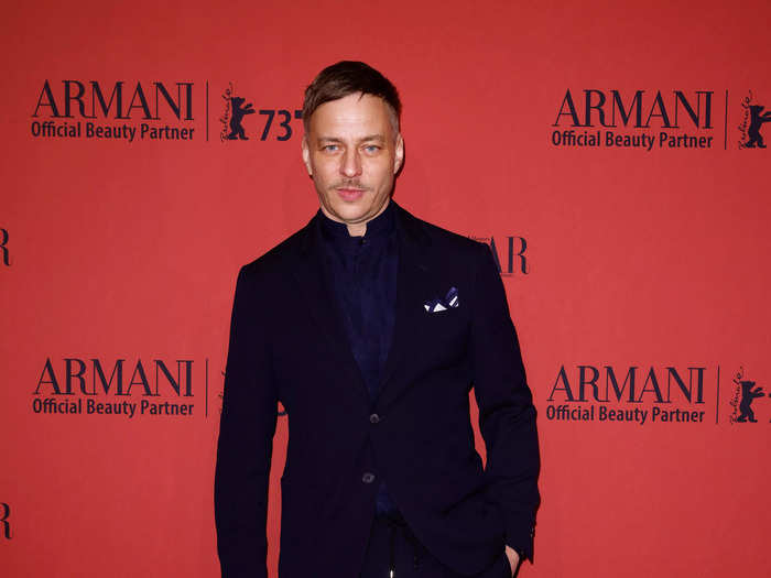 Tom Wlaschiha attended the Armani Beauty and Harper