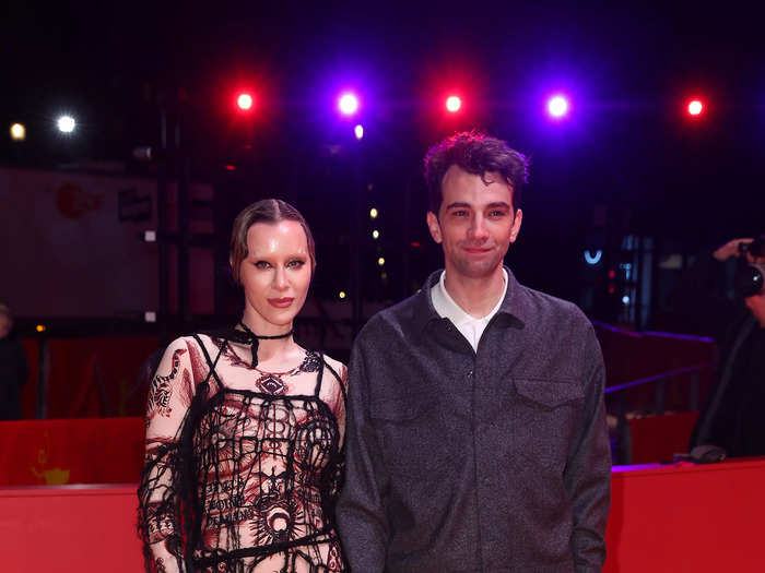 Rebecca-Jo Dunham and Jay Baruchel had one of the best couples looks at the festival.