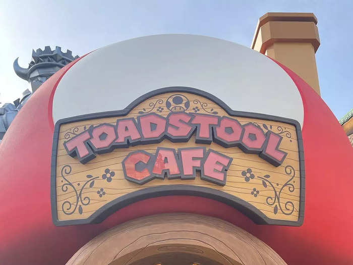 I then visited Toadstool Cafe, the land