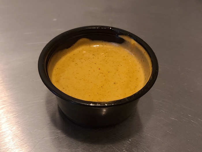 5. Creamy jalapeño sauce