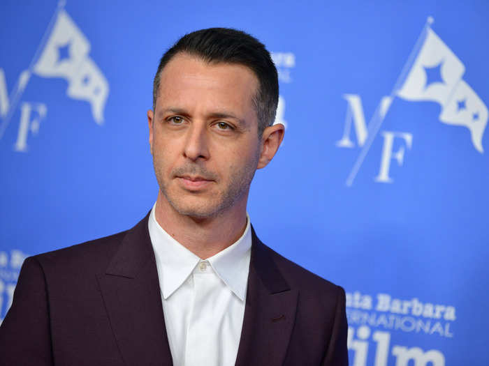 Jeremy Strong said he hurt his leg doing an improvised stunt for "Succession" — but it didn