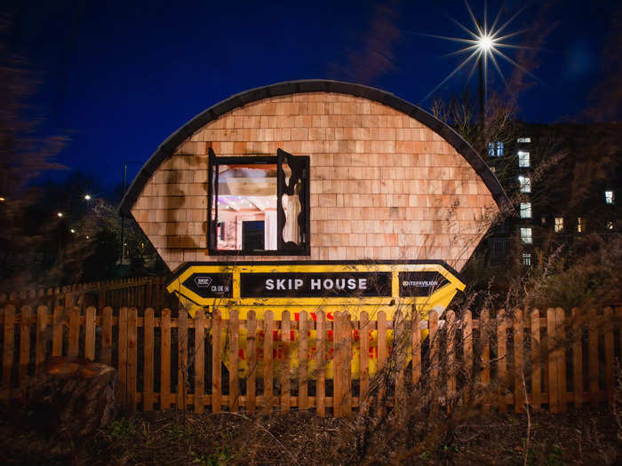 The artist believes that complying with rules on public, or social, housing in the UK feels like a "tick-box exercise" for property developers.