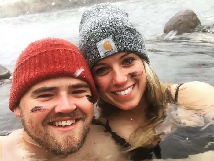 After a year, Anderson said she thought she should probably give him a chance, so she flew out to Montana for their second date.