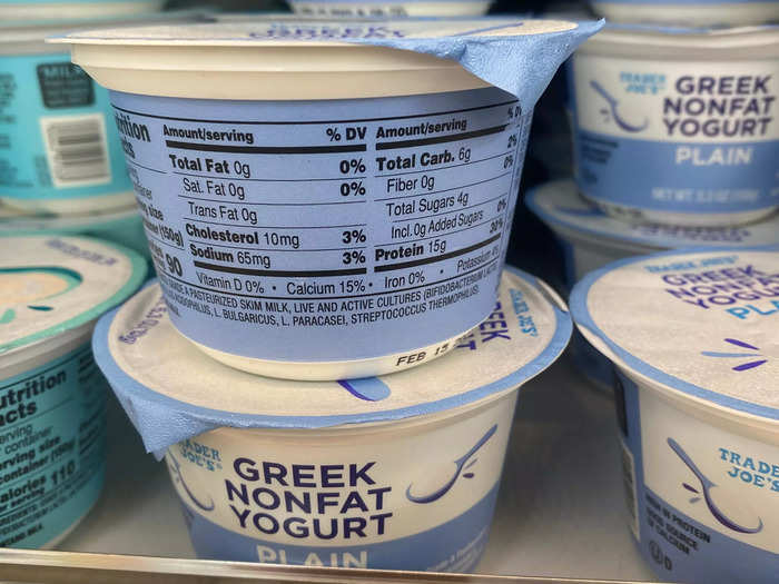 I like to start my day with Greek yogurt.