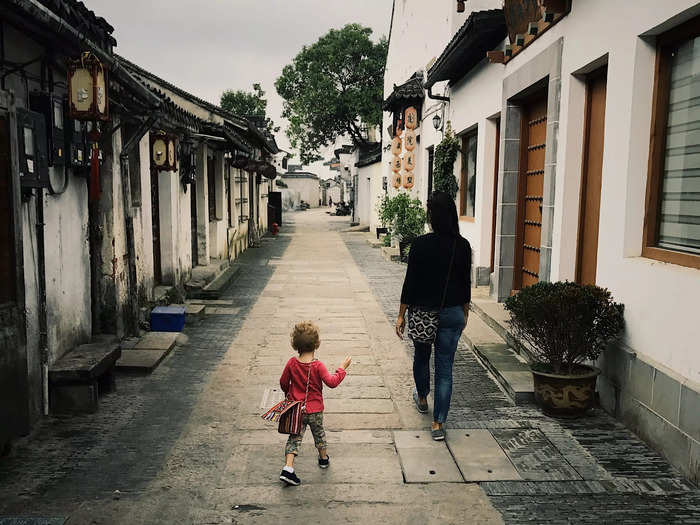 4. I knew my daughter would love dumplings and decided it was time to brave it in Shanghai.