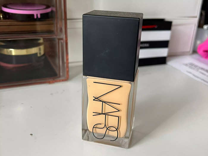 The Nars Light-Reflecting foundation makes my skin look airbrushed.