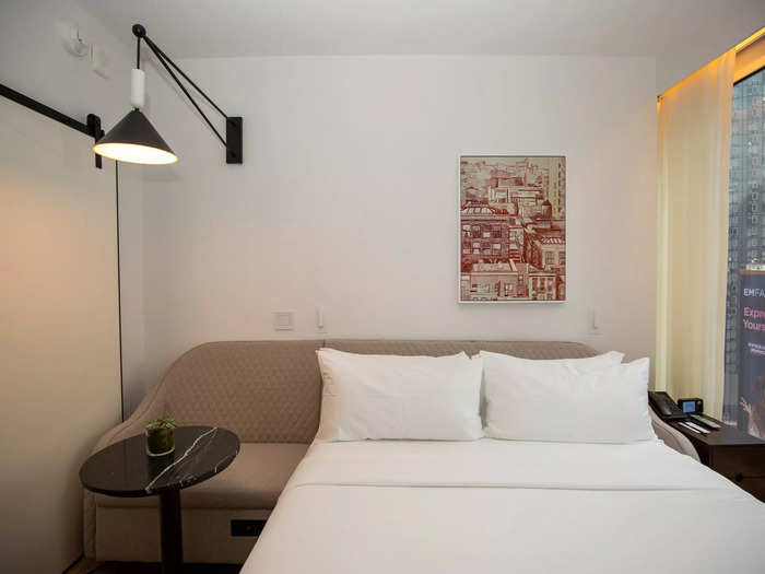 But many of the guest rooms and common spaces are now accommodating the first batch of visitors.