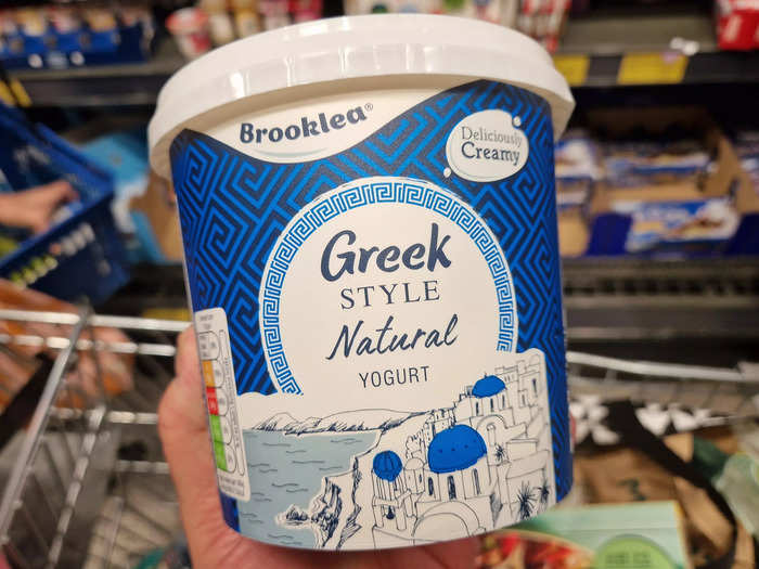 Brooklea Greek yogurt is a staple in our fridge.