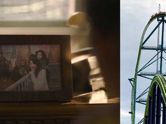 Six Flags Great Adventure makes a minor cameo on episode seven.