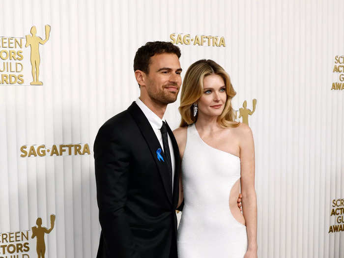 Theo James and Meghann Fahy