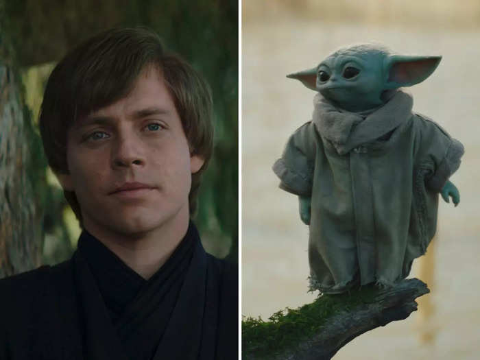 Baby Yoda also left the Jedi Order.