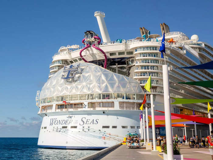 Cruise lines like Royal Caribbean have seen record-breaking demand for giant cruise ships that can accommodate thousands of travelers.