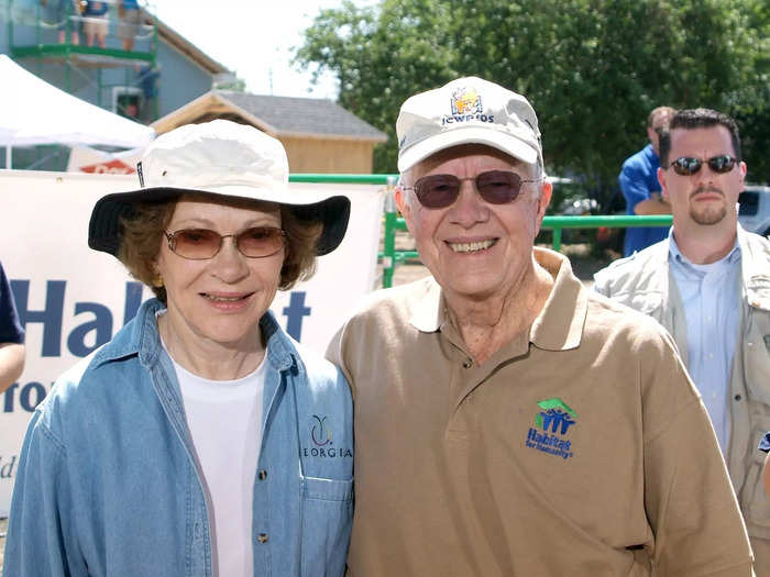 Jimmy Carter and his wife, Rosalynn Carter, have been married for over 76 years.