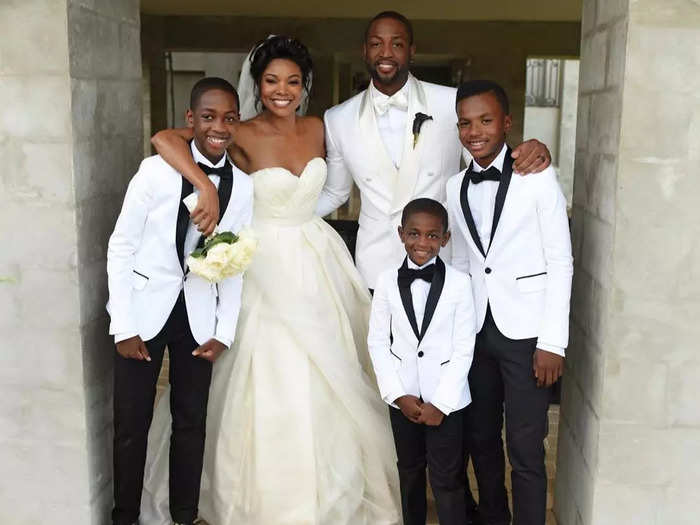 March 2011: Wade was granted sole custody of his two kids from his previous marriage.