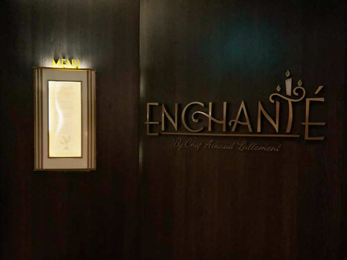 Enchanté is an adults-only restaurant on the Wish, the newest ship in Disney Cruise Line