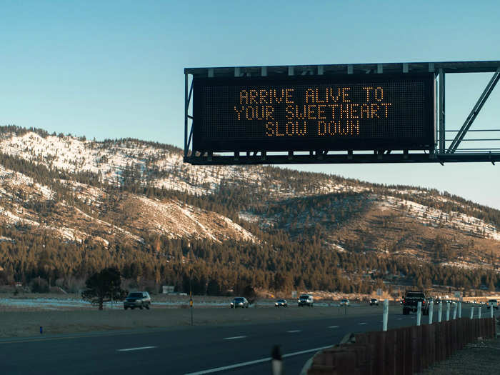 And states like to time their roadside safety messages with holidays.