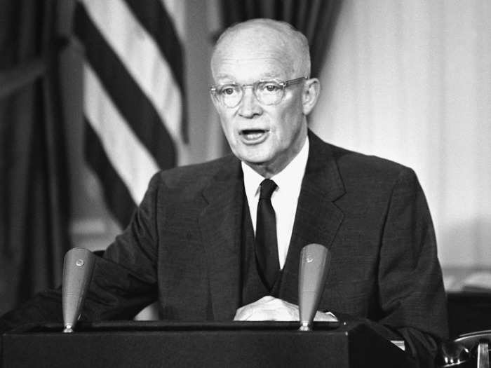 Dwight D. Eisenhower reportedly had an affair while serving in World War II.