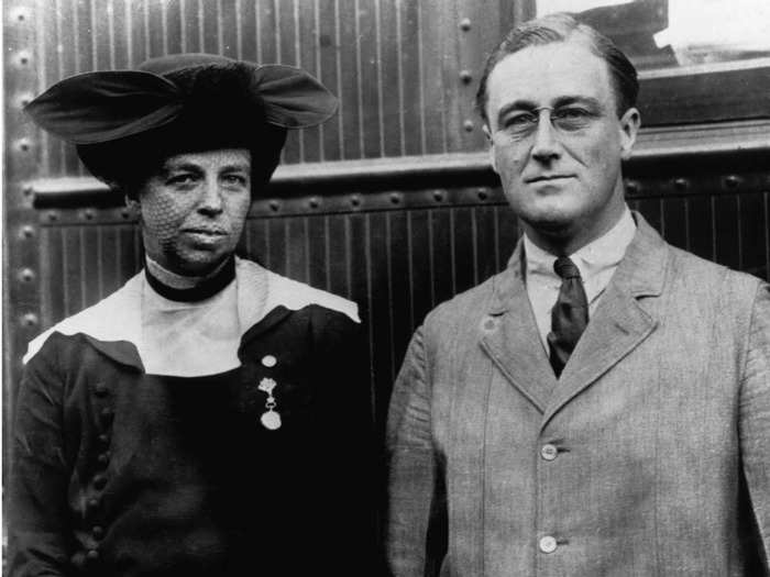 Franklin D. Roosevelt cheated with his wife