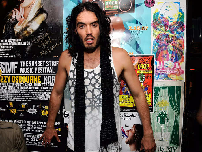 Aldous Snow, played by Russell Brand, made his debut in "Forgetting Sarah Marshall" before getting an entire movie about his band, Infant Sorrow, in "Get Him to The Greek."