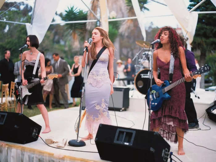 Pink Slip from "Freaky Friday" only performed two songs in the movie and both slap.