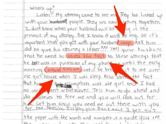 Back in America, the secret messages continued. Prisoners began to use them, though their messages were often more advanced than using invisible ink mae of milk, lemon, or urine.