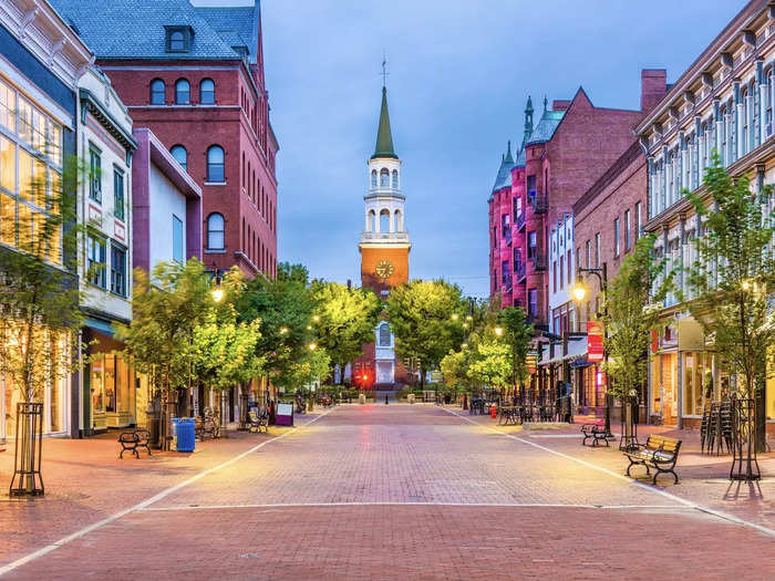 10. Burlington, VT