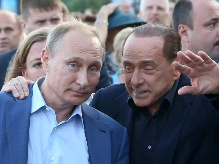 In October last year, former Italian Prime Minister Silvio Berlusconi boasted about his friendship with Putin and said the Russian leader sent him 20 bottles of vodka and a "very sweet letter" for his birthday.