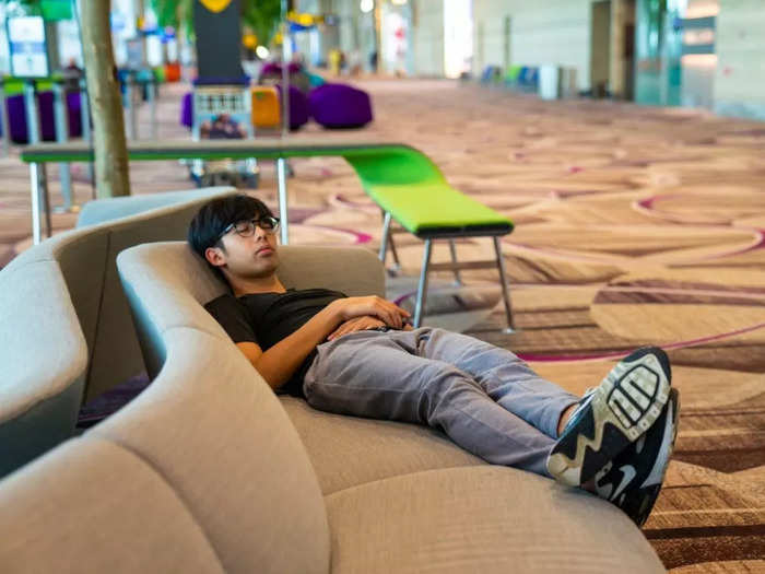 3. Finding a place to sleep during long layovers, delays, cancellations, or overnights is much easier at Changi than at most other airports.