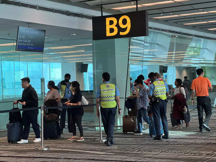 One of the most shocking differences I noticed during my time at Changi was that security took place at each individual gate — not after check-in.