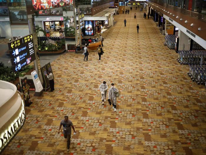 Toh told Insider that shopping at Changi is so popular that during the pandemic, the airport set up an experience for locals seeking the thrill of travel by allowing some to bring empty suitcases and shop in the transit area.