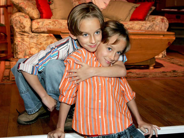 Sawyer and Sullivan Sweeten played the Barone twins for all nine seasons of "Everybody Loves Raymond."