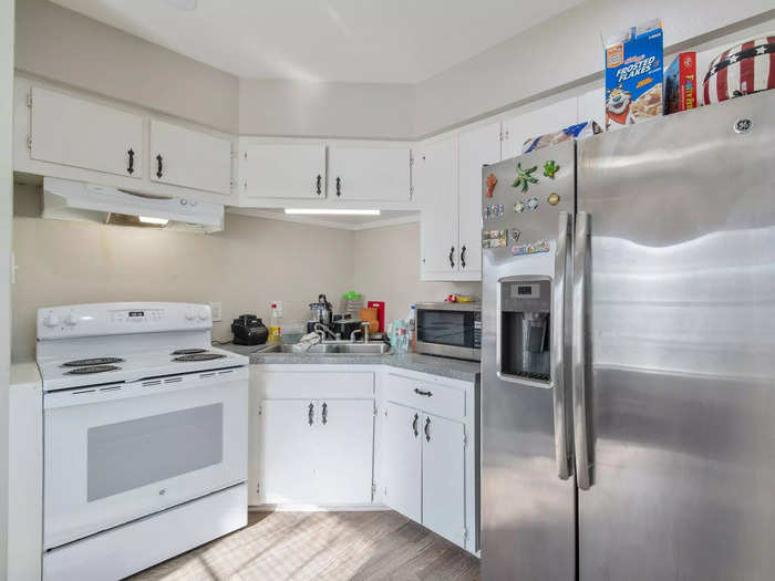 The home has been on the market for 134 days, so the seller is offering a $4,000 concession and a free refrigerator.