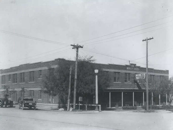 After the war, Conrad moved to Texas and bought his first hotel in 1919.