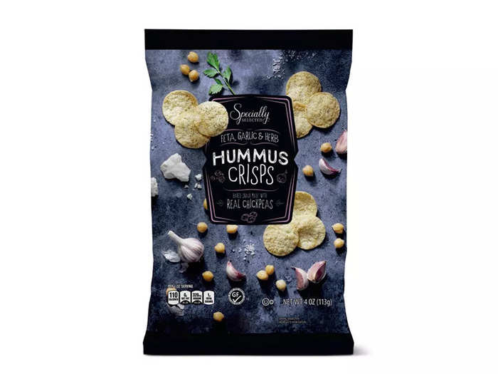 Grab the Specially Selected hummus crisps for midday snacking.