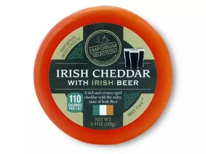 Aldi is stocking a supply of festive cheeses for St. Patrick