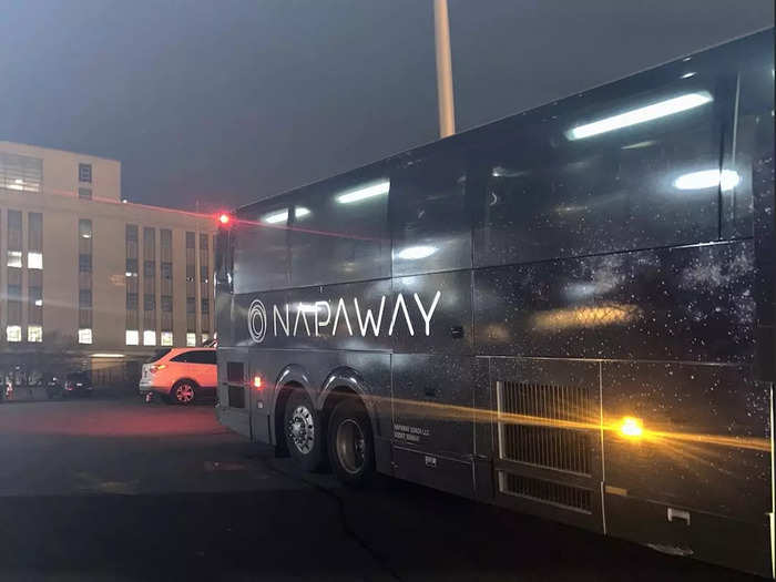 The bus had everything I needed for a comfortable overnight ride.