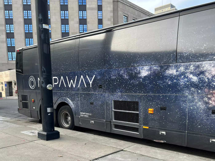 I took a luxury bus service on my recent trip to Nashville.