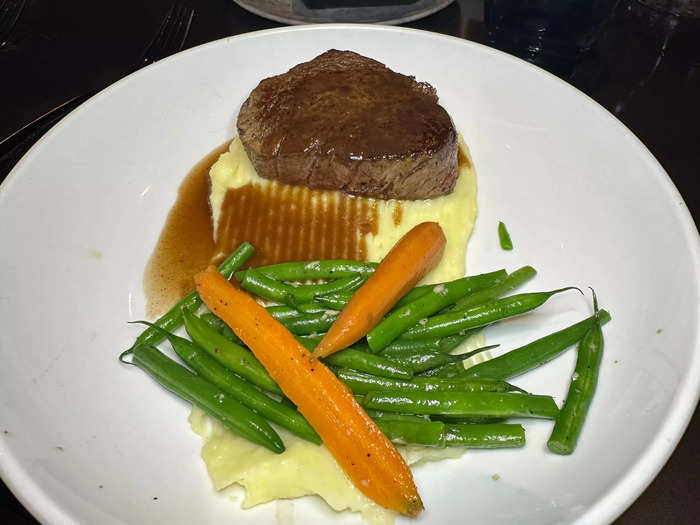 For mains, nearly my entire party ordered the filet mignon.