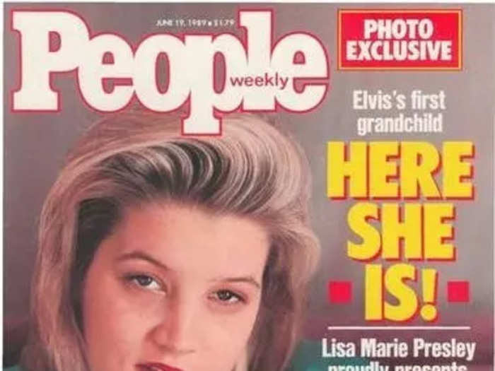 Her first baby photos reportedly fetched $300,000 from People magazine.