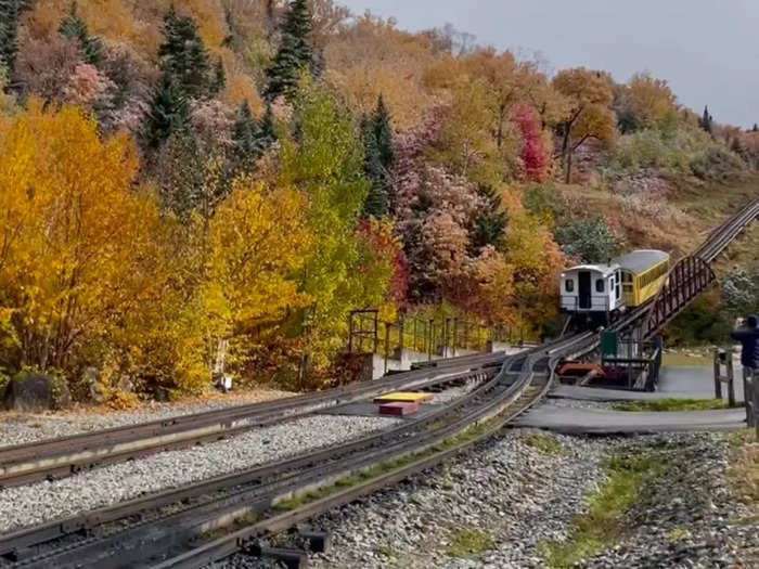 Opened in 1869, the train is the world