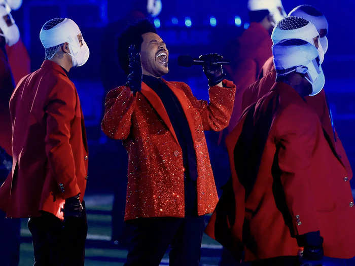 February 7, 2021: His first Super Bowl LV Pepsi Halftime performance cemented The Weeknd as one of the greats in music.