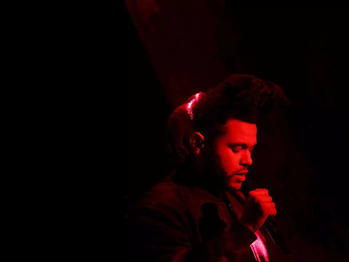 July 2011: The Weeknd had his first public performance.