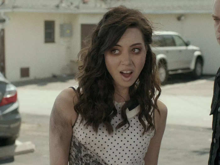 She starred as Beth in "Life After Beth" (2014).