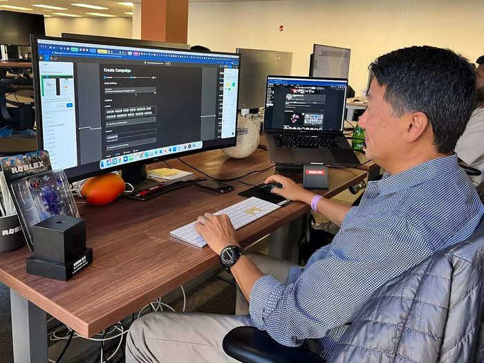 My primary role as a product manager is to ensure that my team of engineers build products and features that will drive value for Roblox and our community of developers.