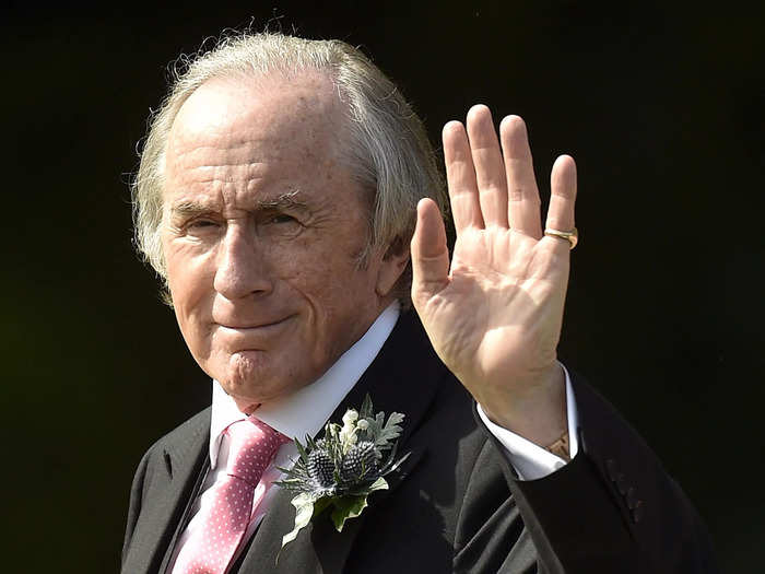 There was also racing royalty, including Sir Jackie Stewart.