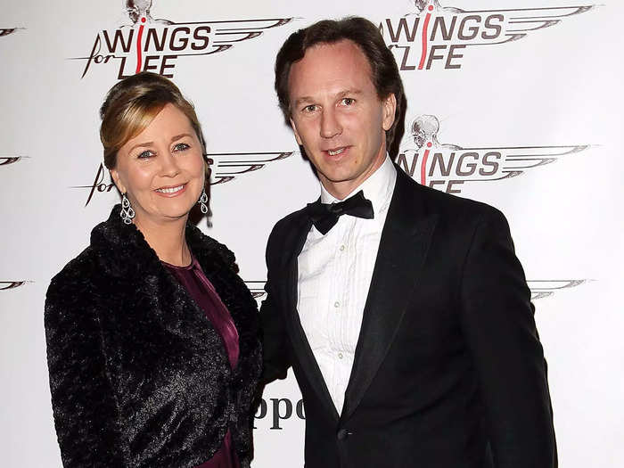 Horner was previously married to Beverley Allen.